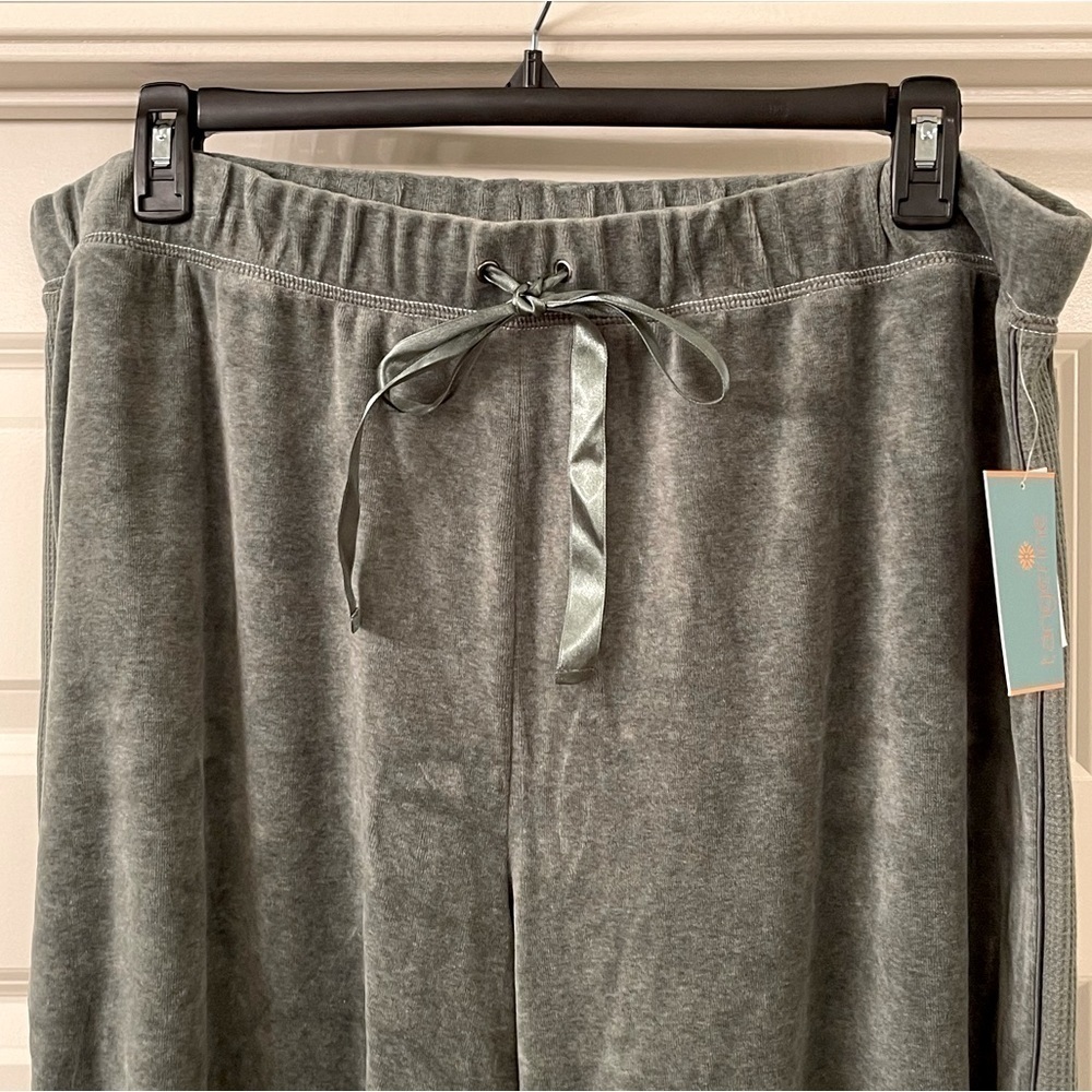 TANGERINE Velour Pants Loungewear Sweatpants 2X - Picture 2 of 6